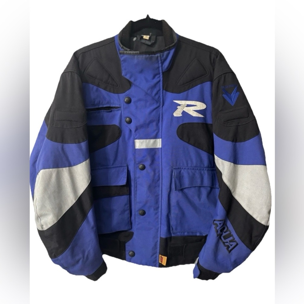 FRANK THOMAS HYPER TEC MOTORCYCLE JACKET - WOMEN'S SIZE SMALL PADDED *READ*